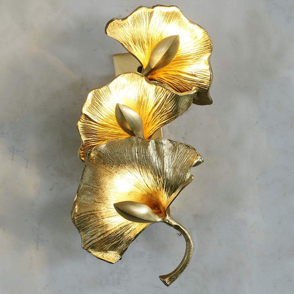 ALDERSON GINKGO INSPIRED WALL SCONCE