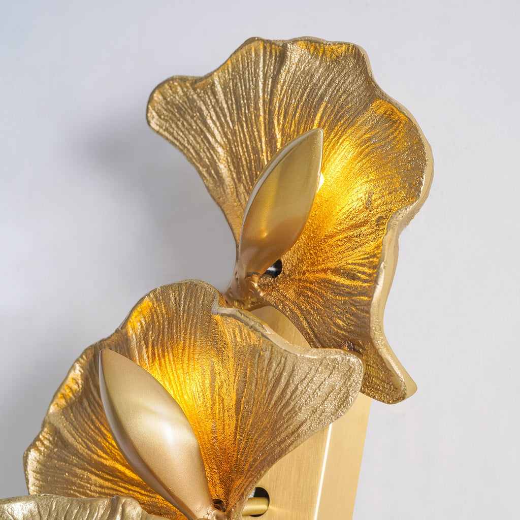 ALDERSON GINKGO INSPIRED WALL SCONCE