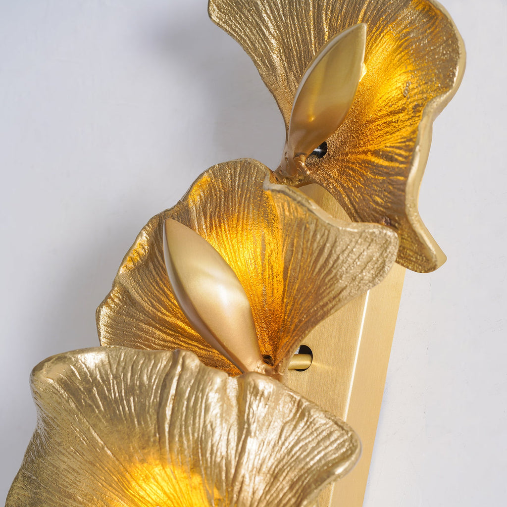 ALDERSON GINKGO INSPIRED WALL SCONCE