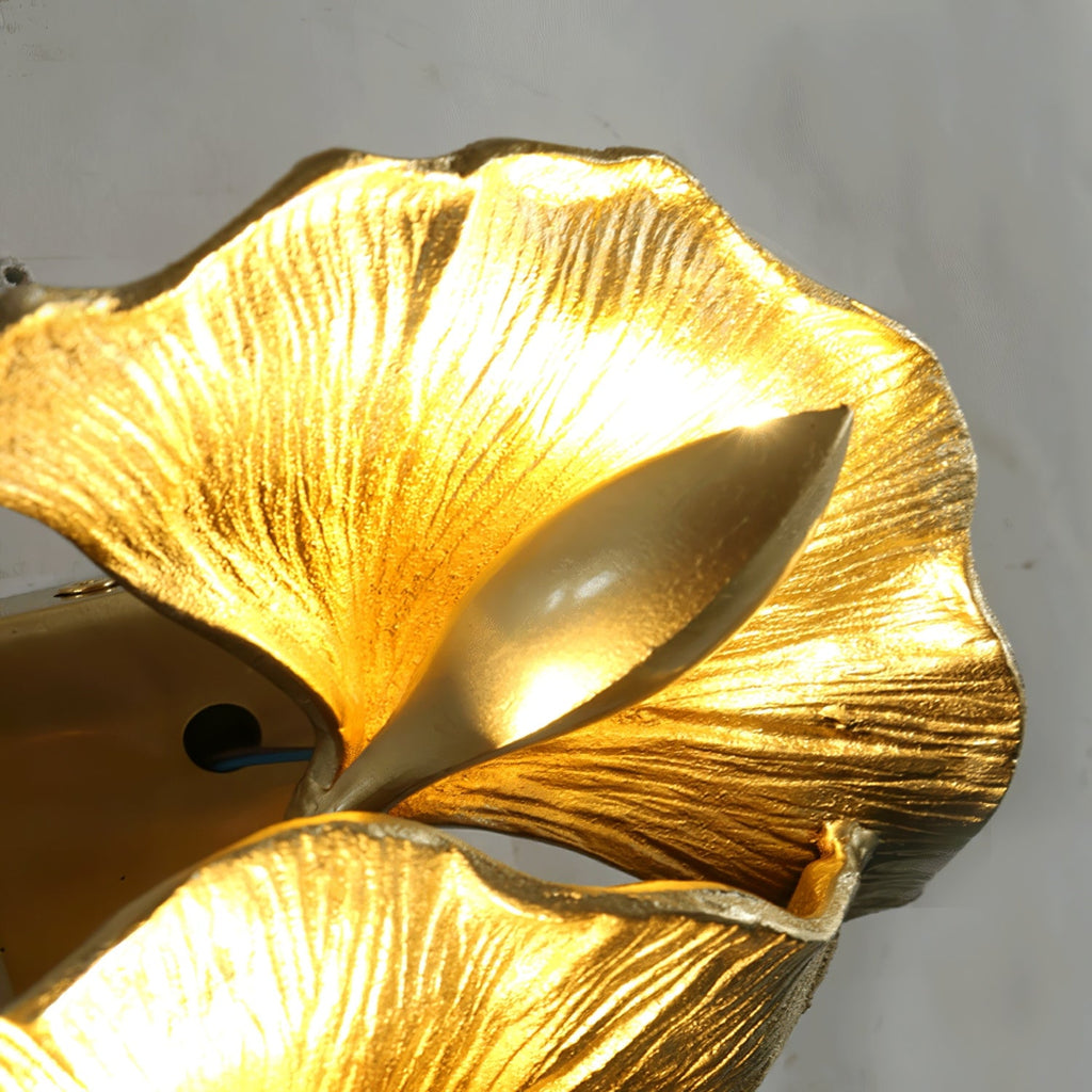 ALDERSON GINKGO INSPIRED WALL SCONCE