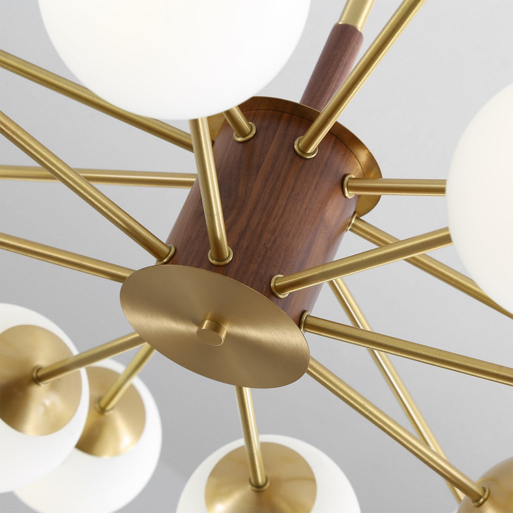 RAVENWOOD CRYSTAL ORB CHANDELIER
