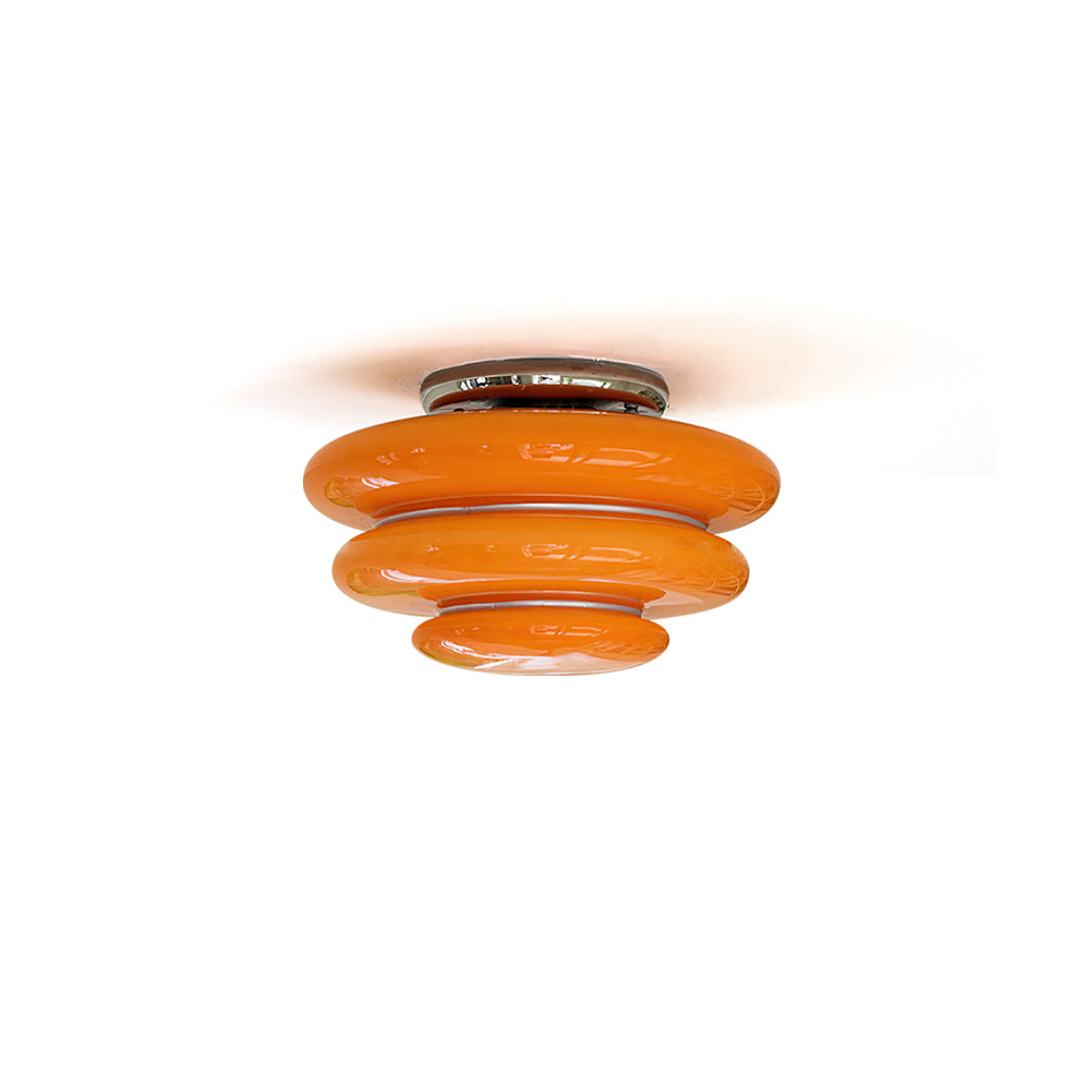 RAVENHURST TANGERINE HANGING LANTERN