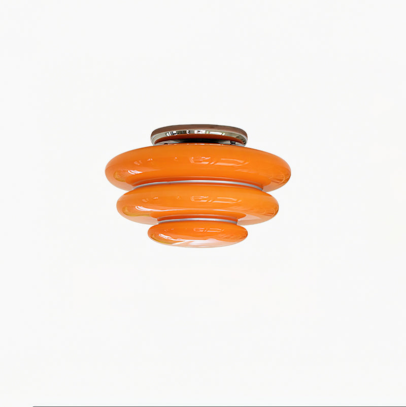 RAVENHURST TANGERINE HANGING LANTERN