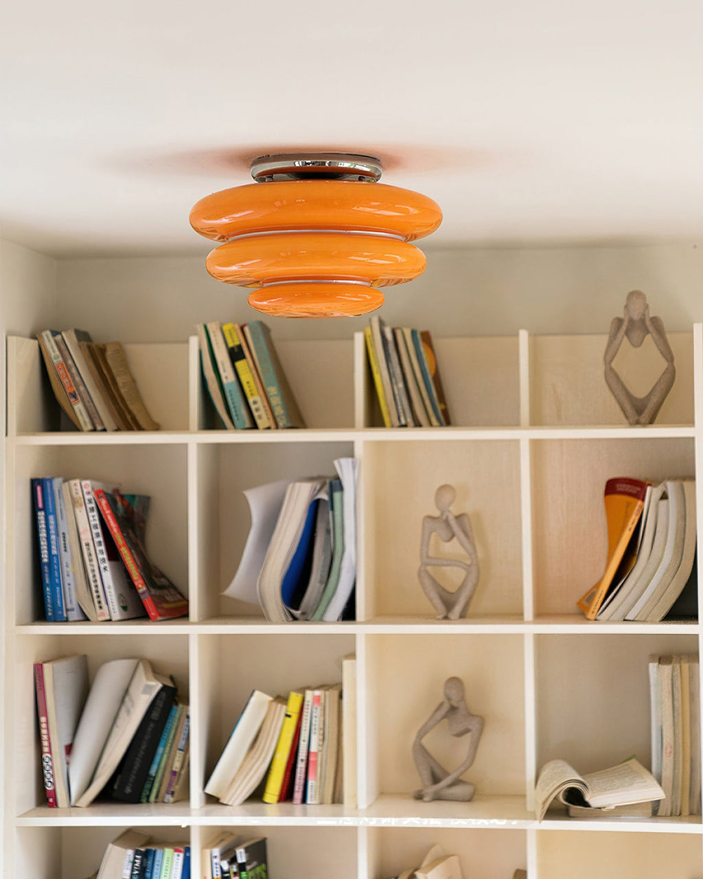 RAVENHURST TANGERINE HANGING LANTERN