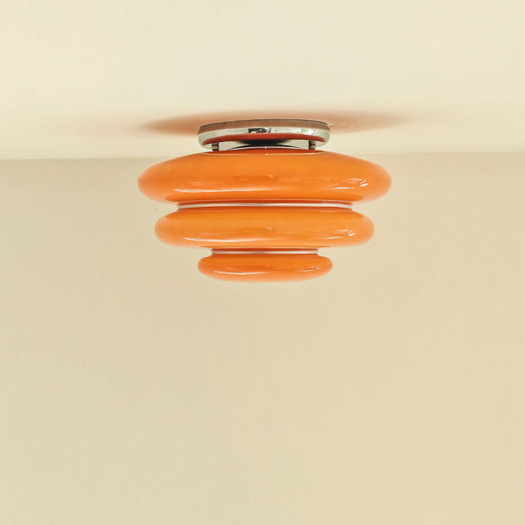 RAVENHURST TANGERINE HANGING LANTERN