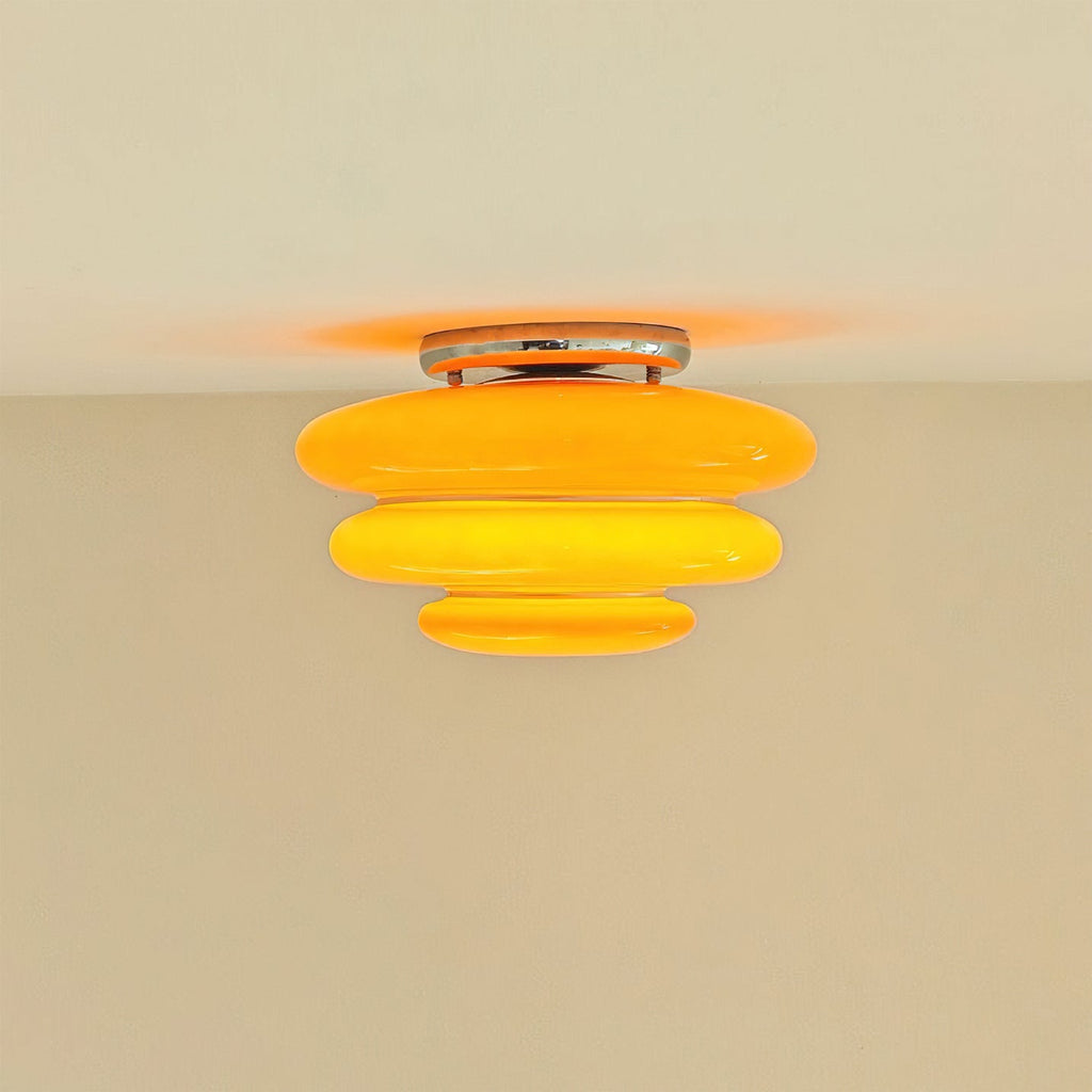 RAVENHURST TANGERINE HANGING LANTERN