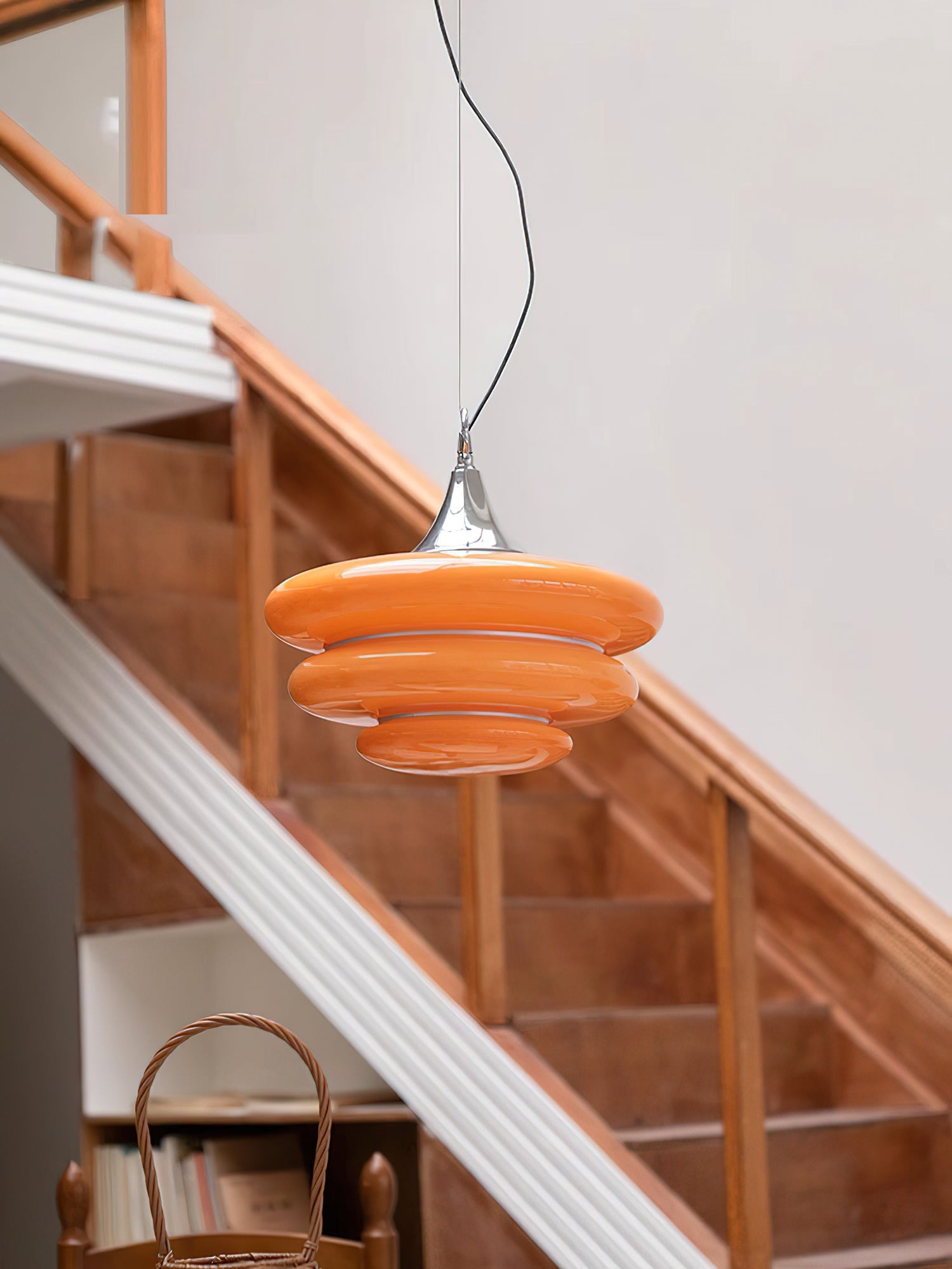 RAVENWOOD AMBER GLOW HANGING LANTERN