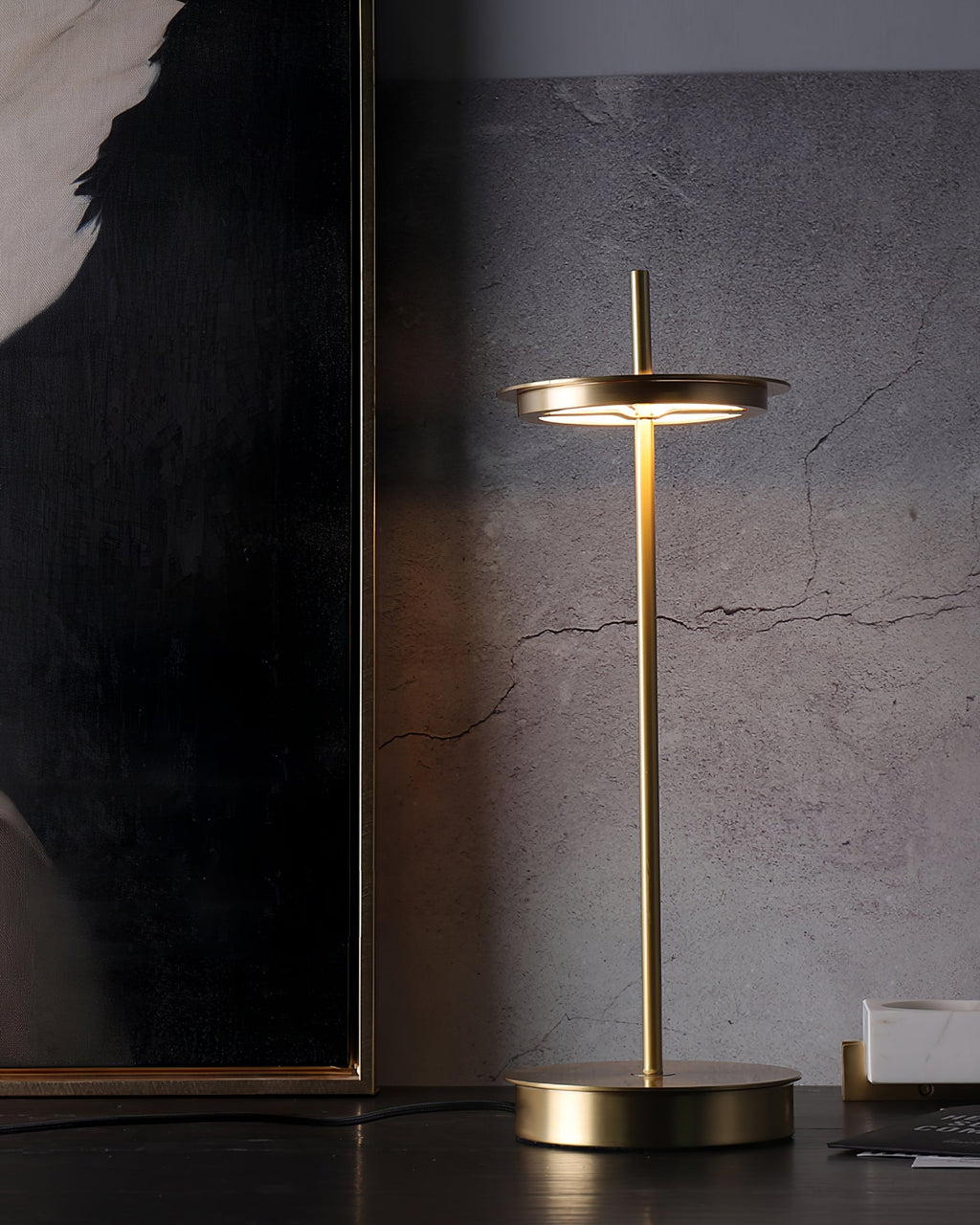 FENWICK RIVETED BRASS TABLE LANTERN