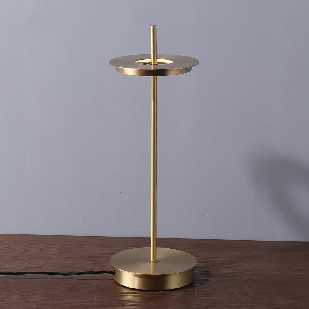 FENWICK RIVETED BRASS TABLE LANTERN