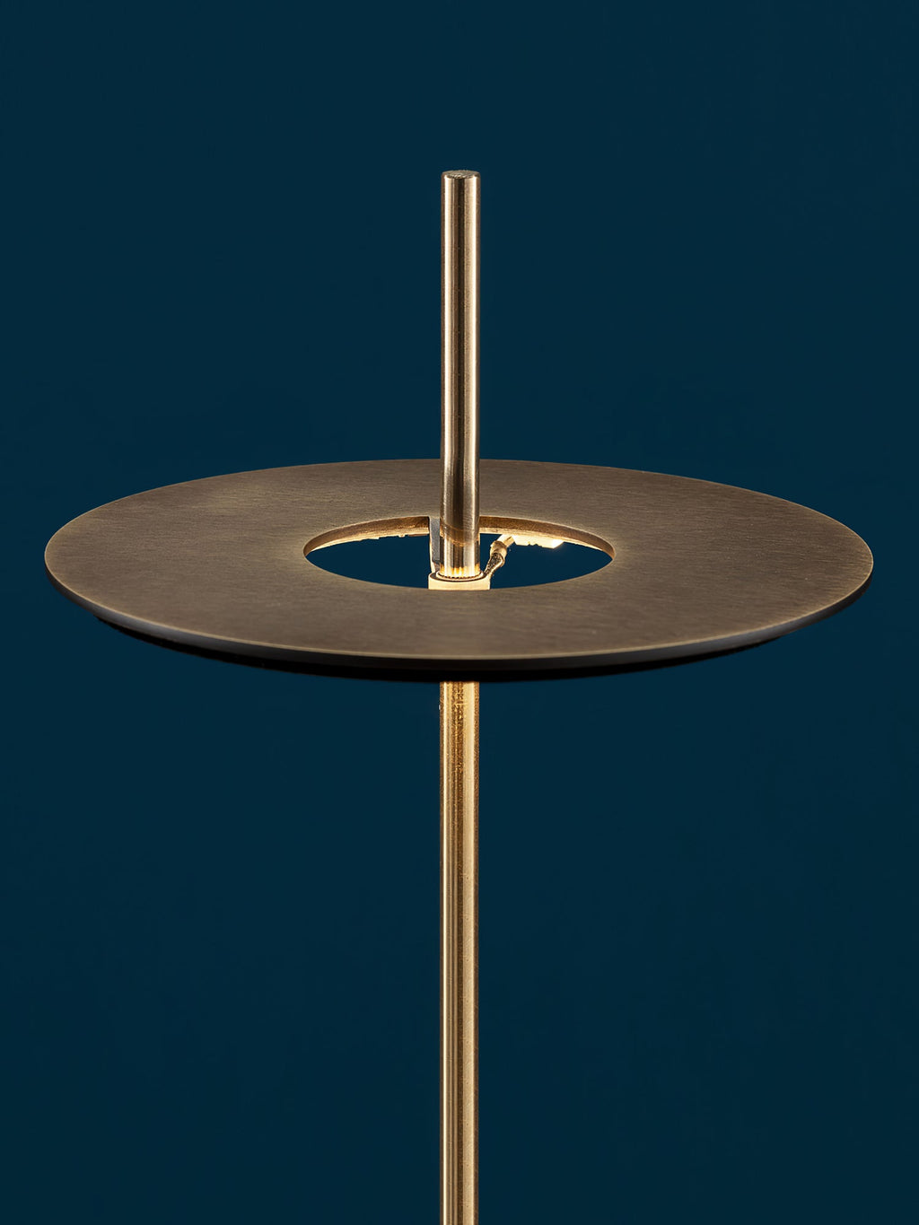 FENWICK RIVETED BRASS TABLE LANTERN