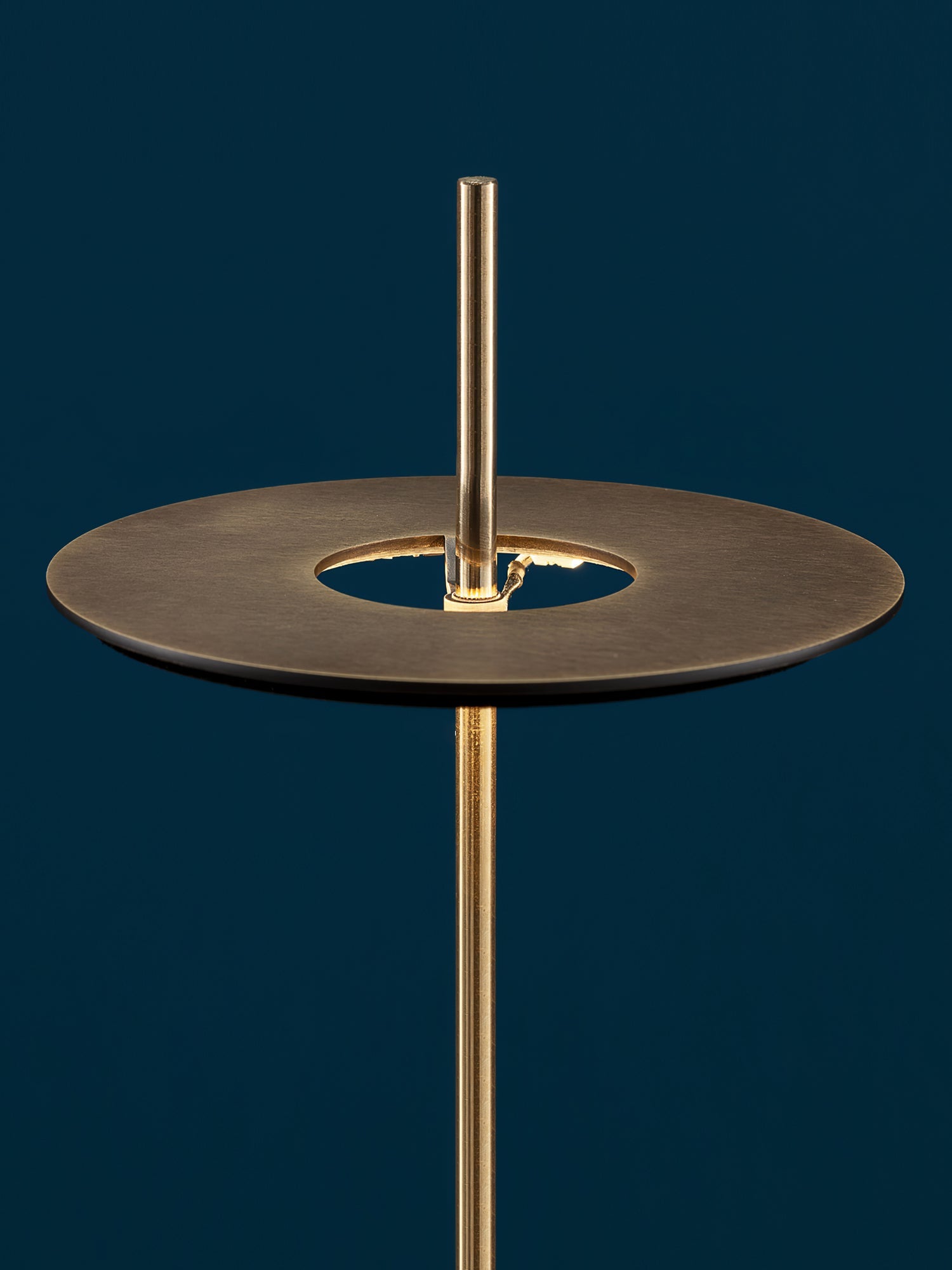 FENWICK RIVETED BRASS TABLE LANTERN