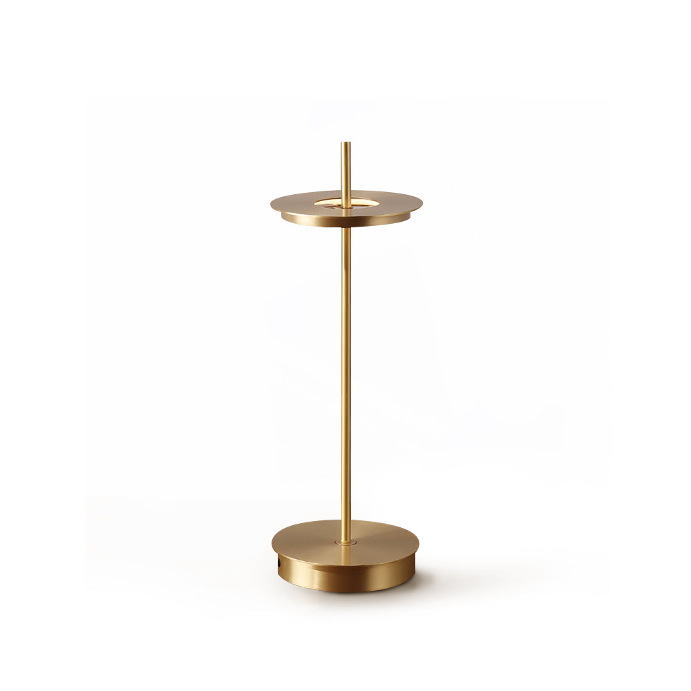 FENWICK RIVETED BRASS TABLE LANTERN