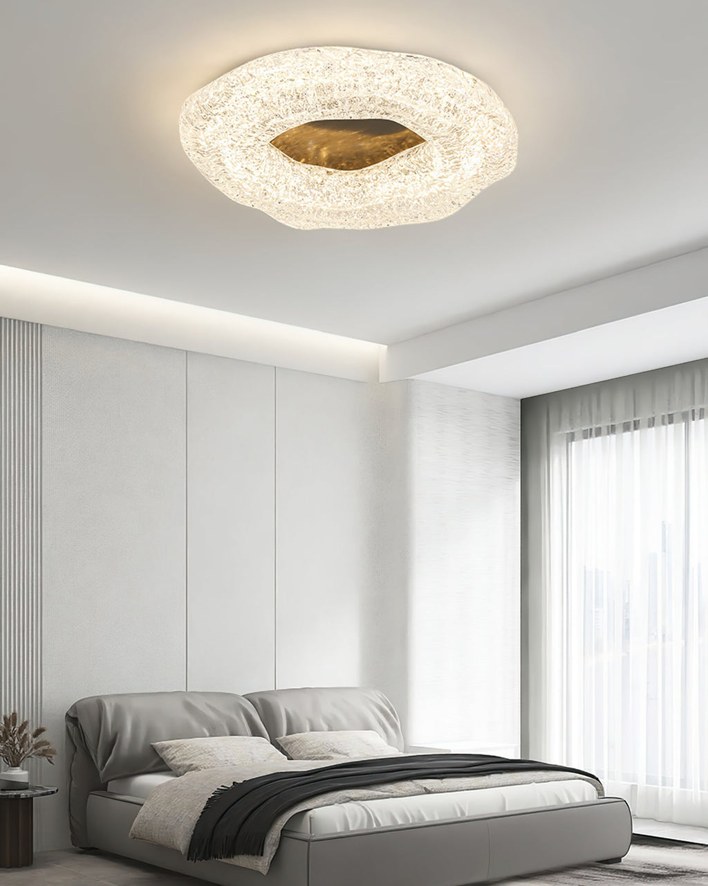 FROSTWELL RESIN CLOUD CEILING LANTERN