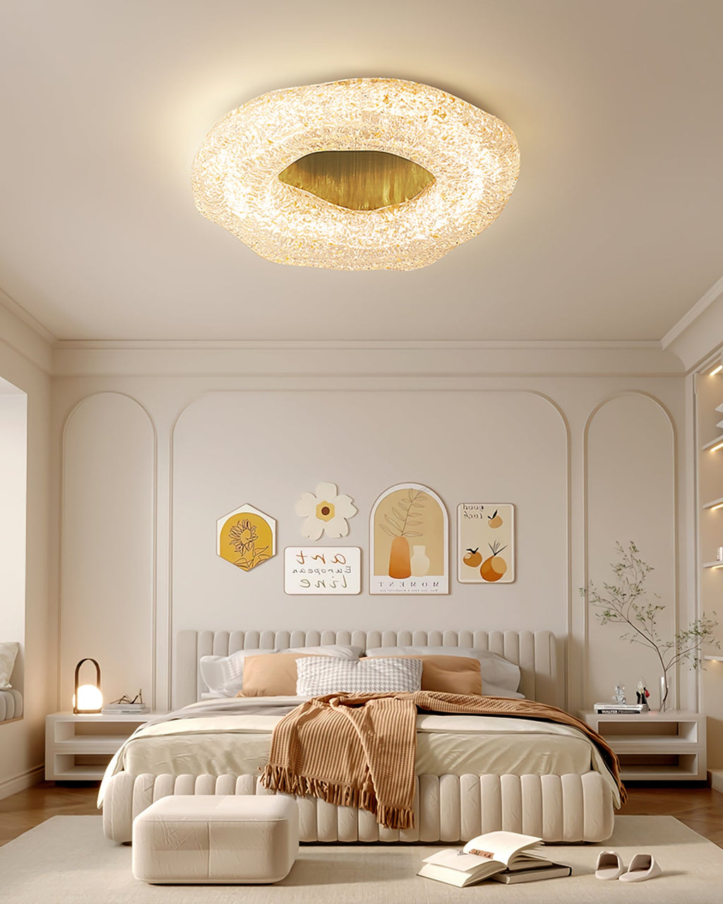 FROSTWELL RESIN CLOUD CEILING LANTERN