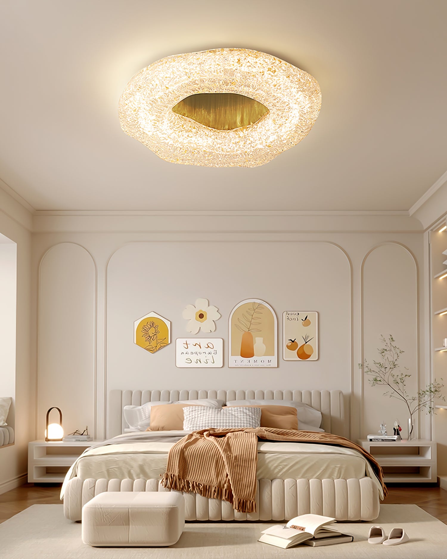 FROSTWELL RESIN CLOUD CEILING LANTERN