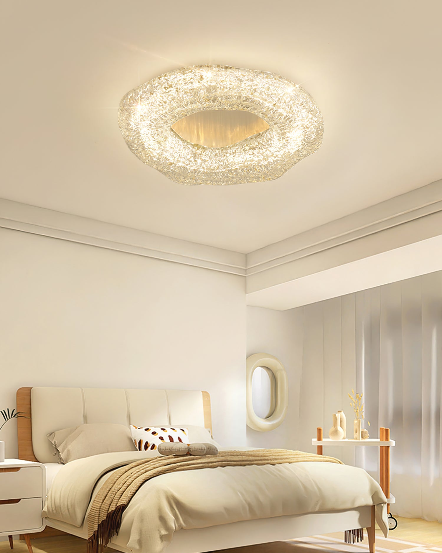 FROSTWELL RESIN CLOUD CEILING LANTERN