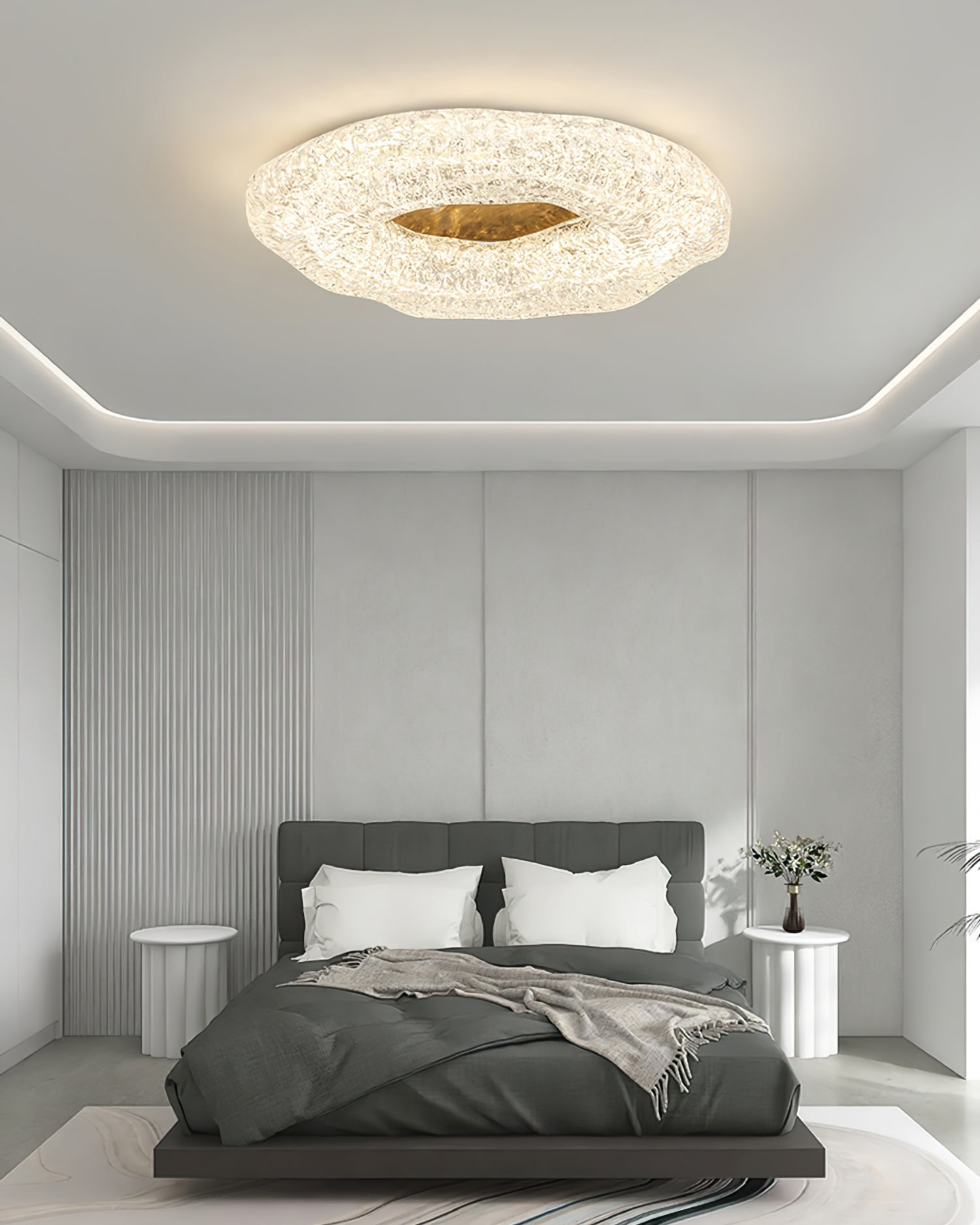 FROSTWELL RESIN CLOUD CEILING LANTERN