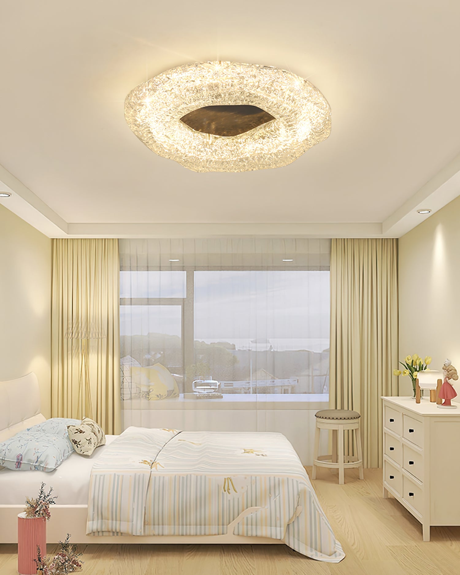 FROSTWELL RESIN CLOUD CEILING LANTERN