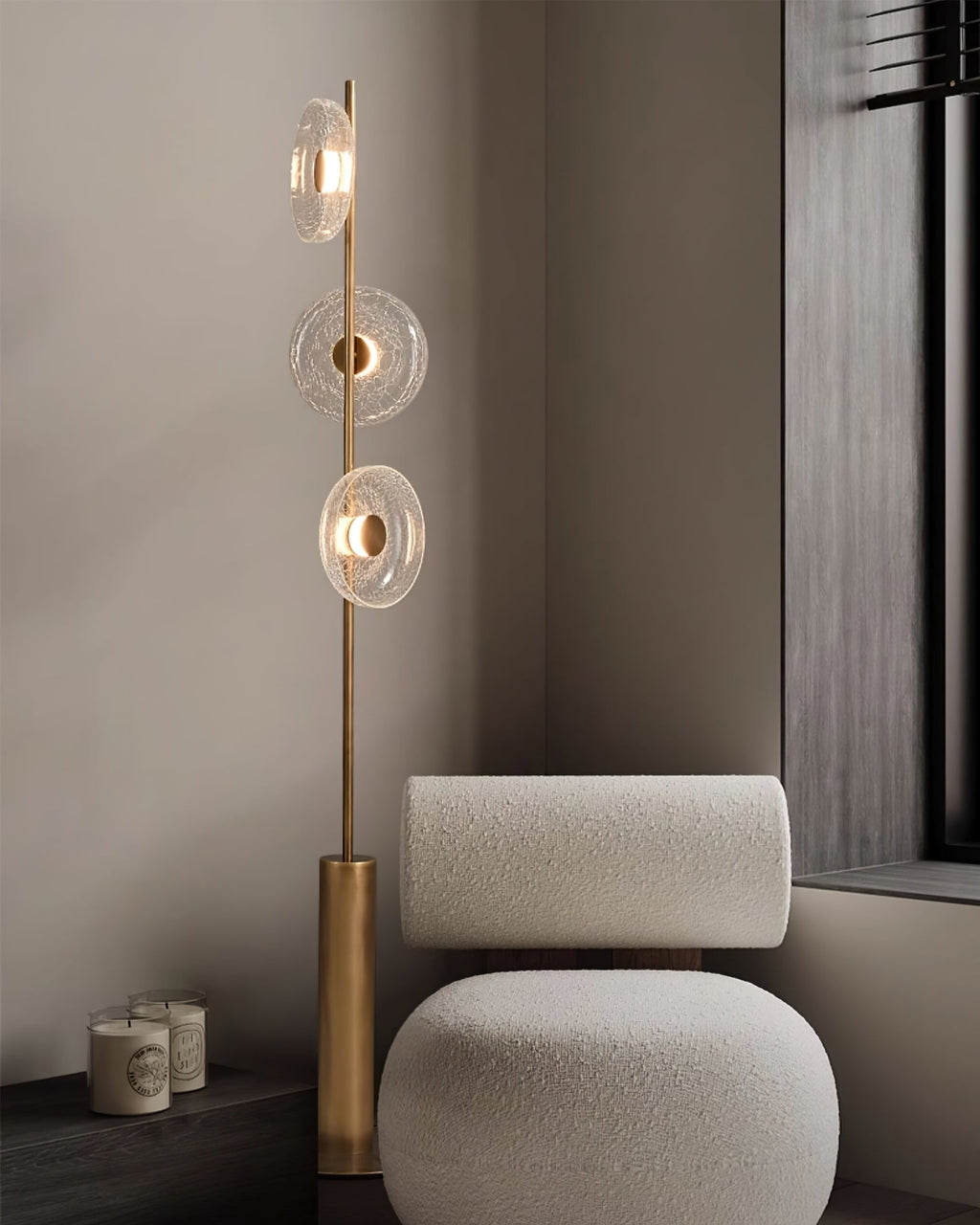 FROSTFALL CRYSTAL GLOW LAMP