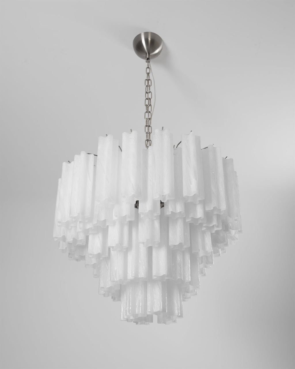 FROSTFALL CRYSTAL TUBE LIGHTING INSTALLATION