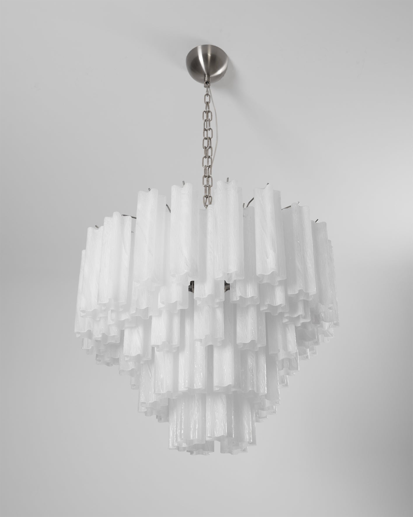 FROSTFALL CRYSTAL TUBE LIGHTING INSTALLATION