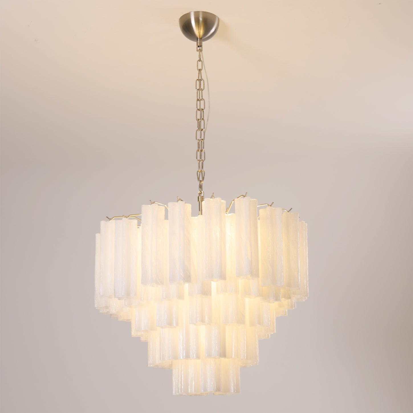 FROSTFALL CRYSTAL TUBE LIGHTING INSTALLATION