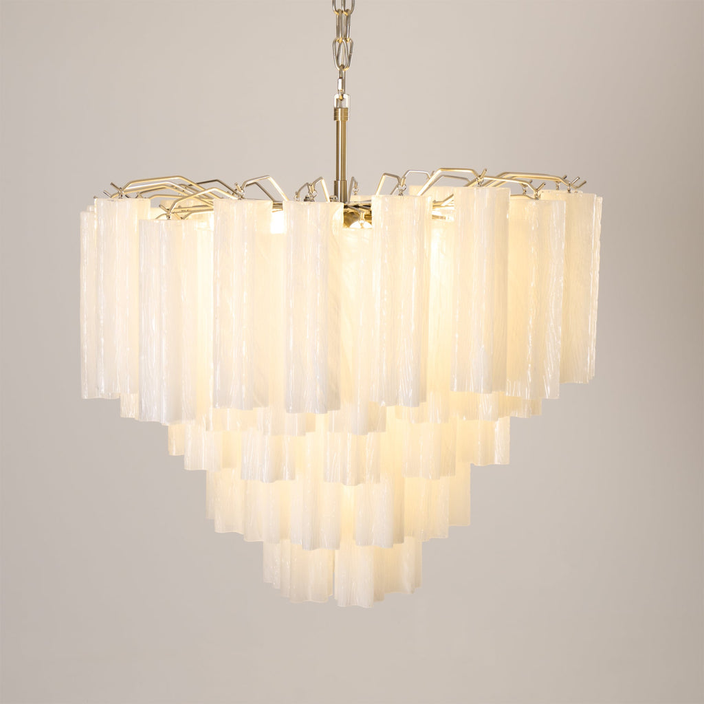 FROSTFALL CRYSTAL TUBE LIGHTING INSTALLATION