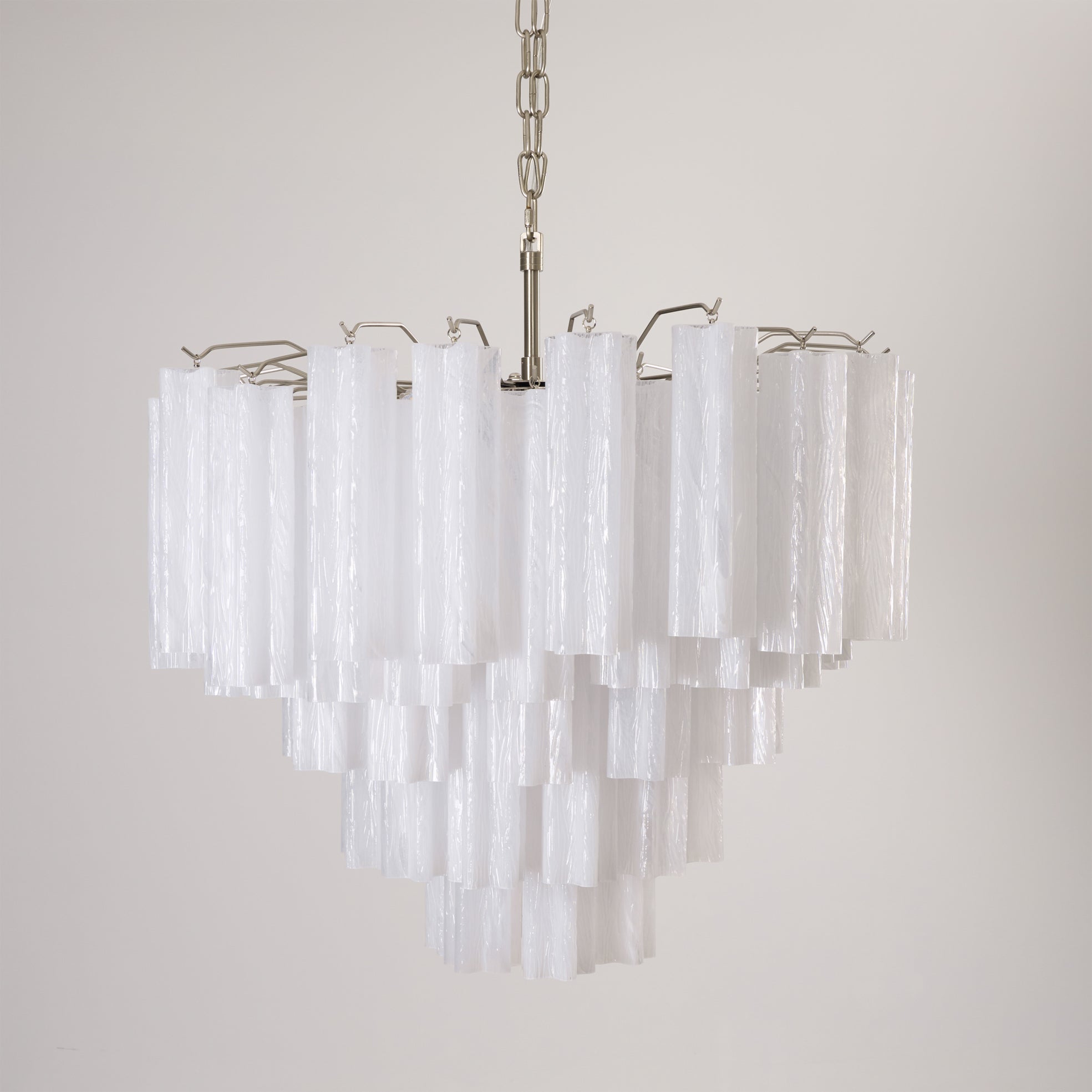 FROSTFALL CRYSTAL TUBE LIGHTING INSTALLATION