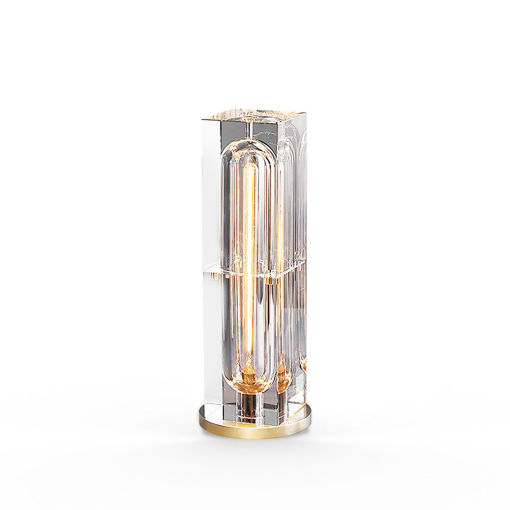WINTHROP CRYSTAL GLOBE TABLE LAMP