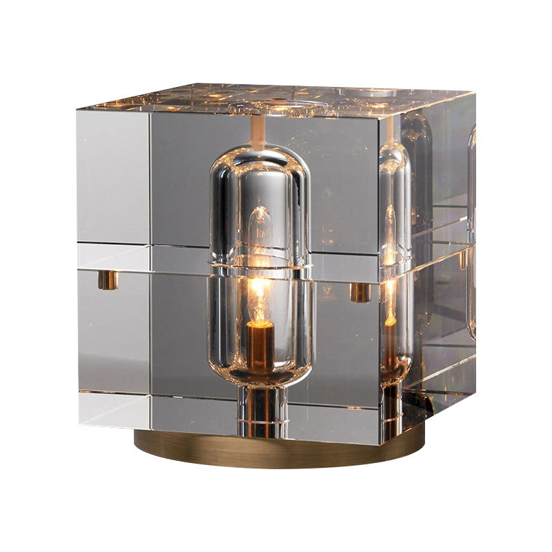 WINTHROP CRYSTAL GLOBE TABLE LAMP