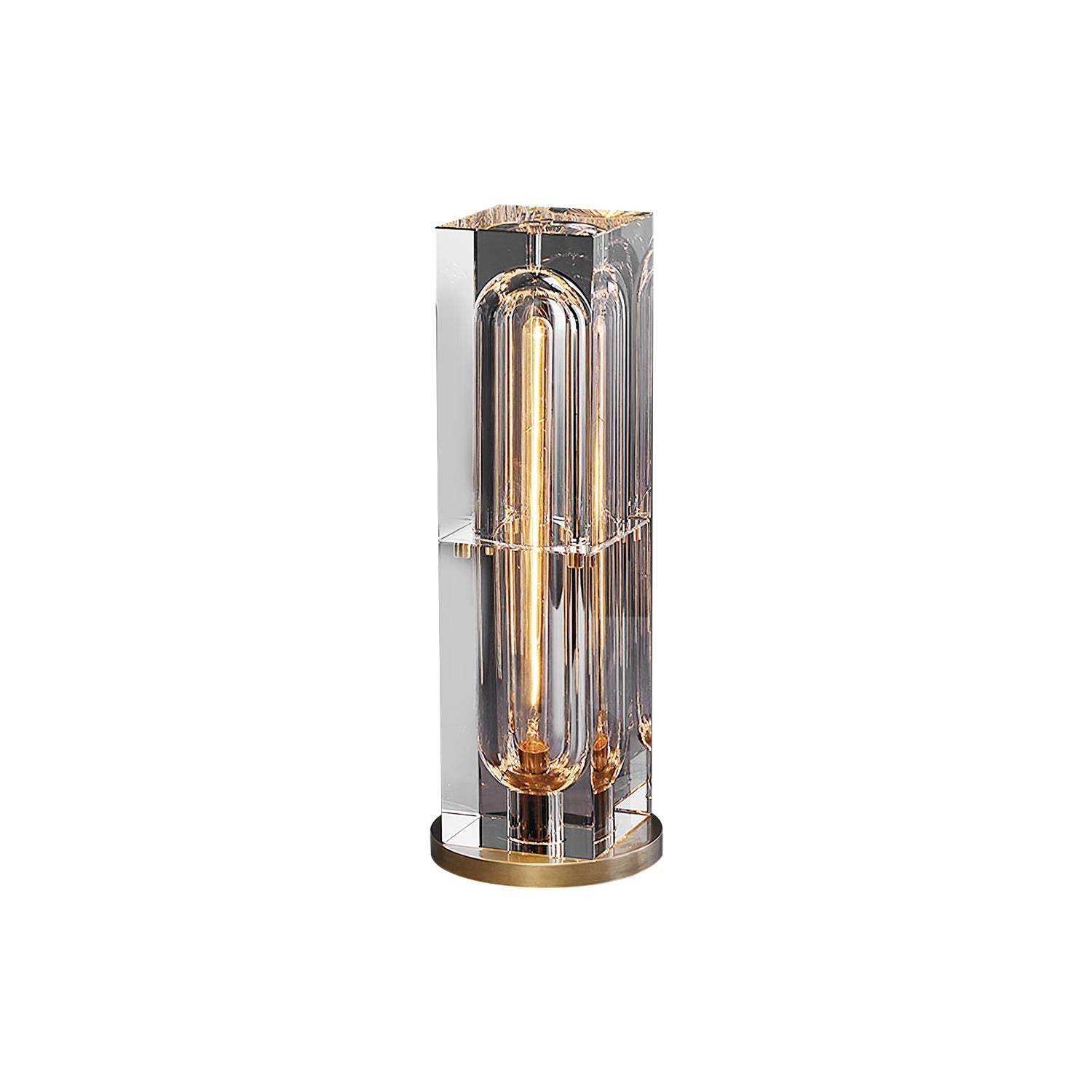 WINTHROP CRYSTAL GLOBE TABLE LAMP