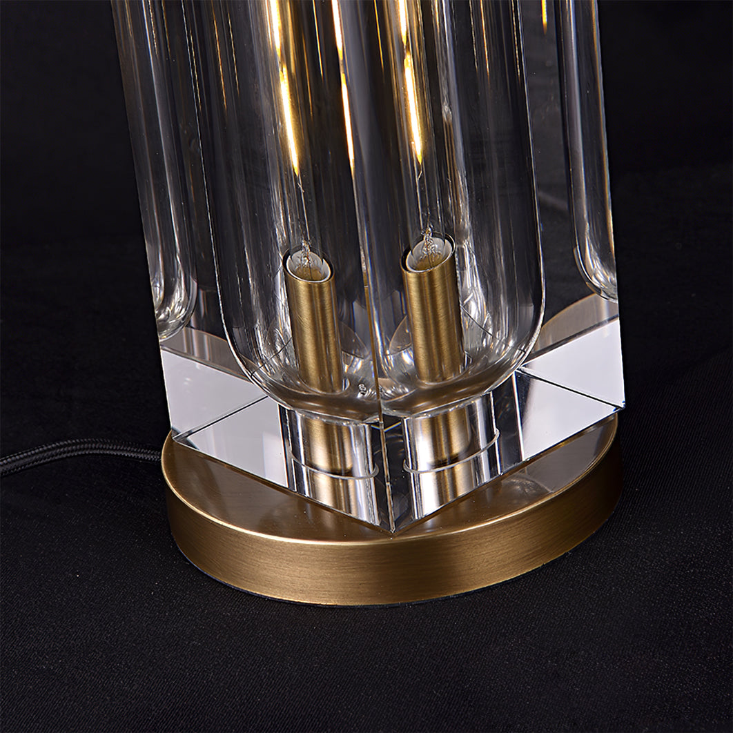 WINTHROP CRYSTAL GLOBE TABLE LAMP