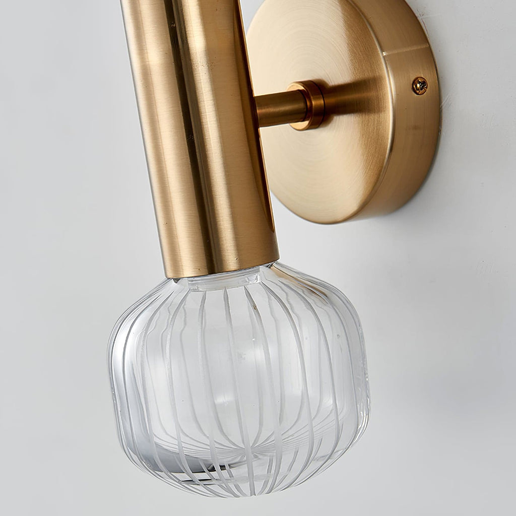 BRANFORD SCULPTED METAL WALL SCONCE