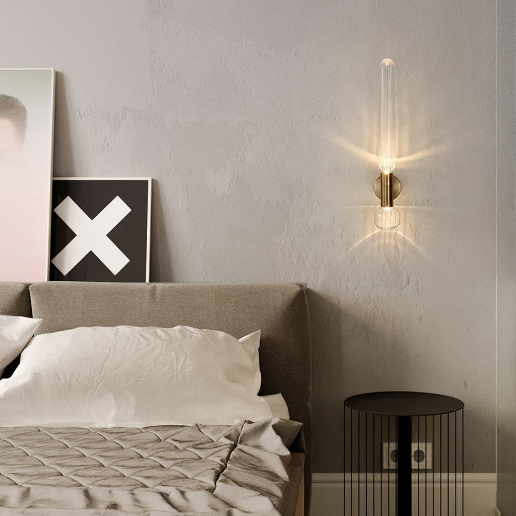BRANFORD SCULPTED METAL WALL SCONCE