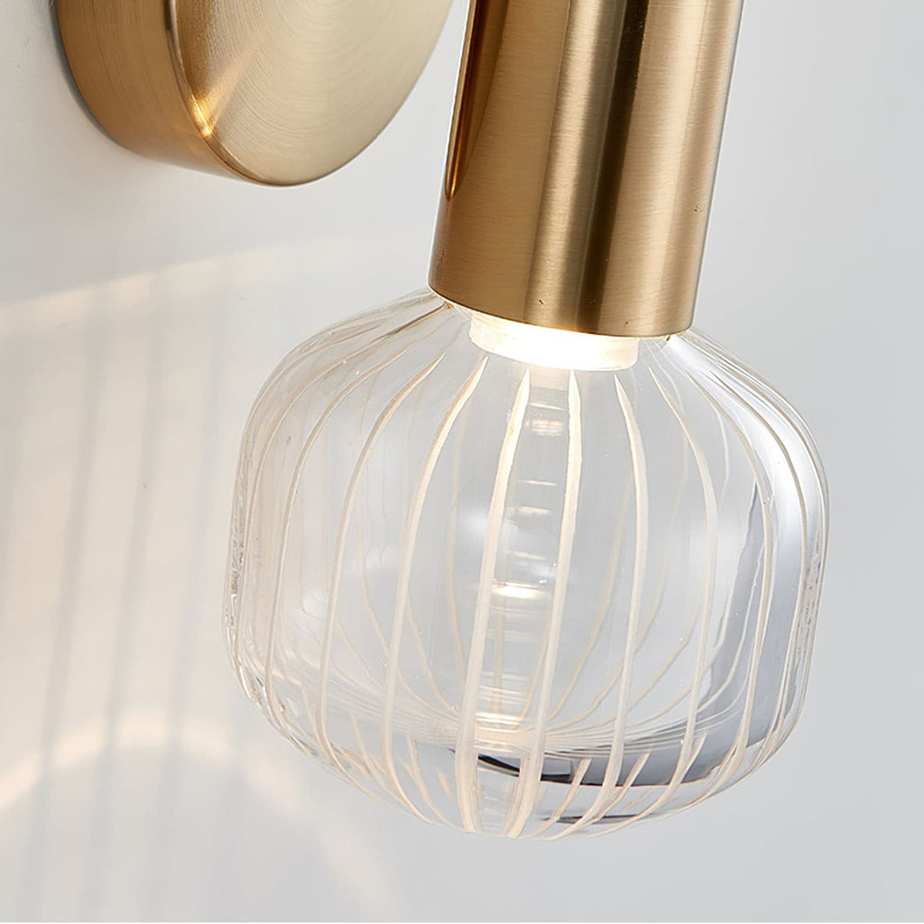 BRANFORD SCULPTED METAL WALL SCONCE