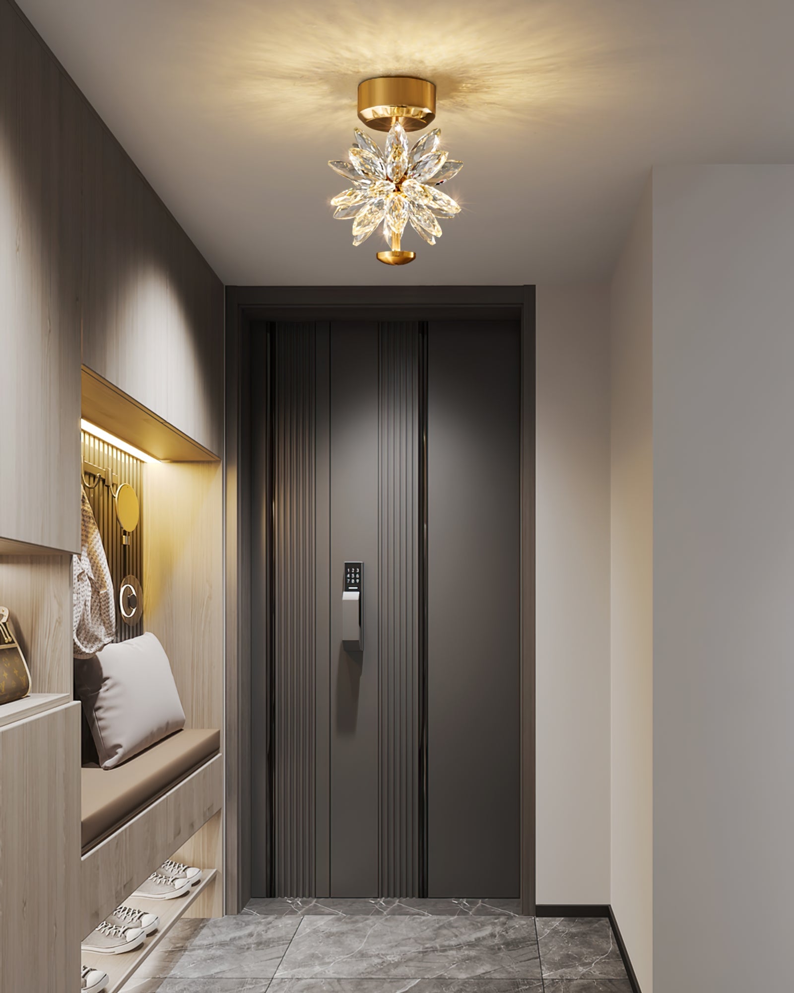 ISLA PETAL INSPIRATION CEILING LIGHT