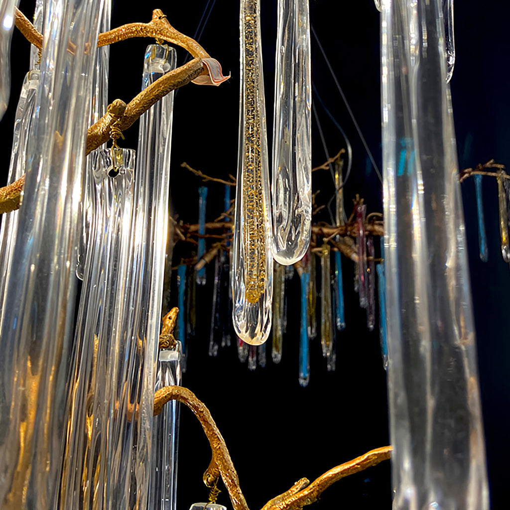 CARISBROOKE CRYSTAL DROPLET CHANDELIER