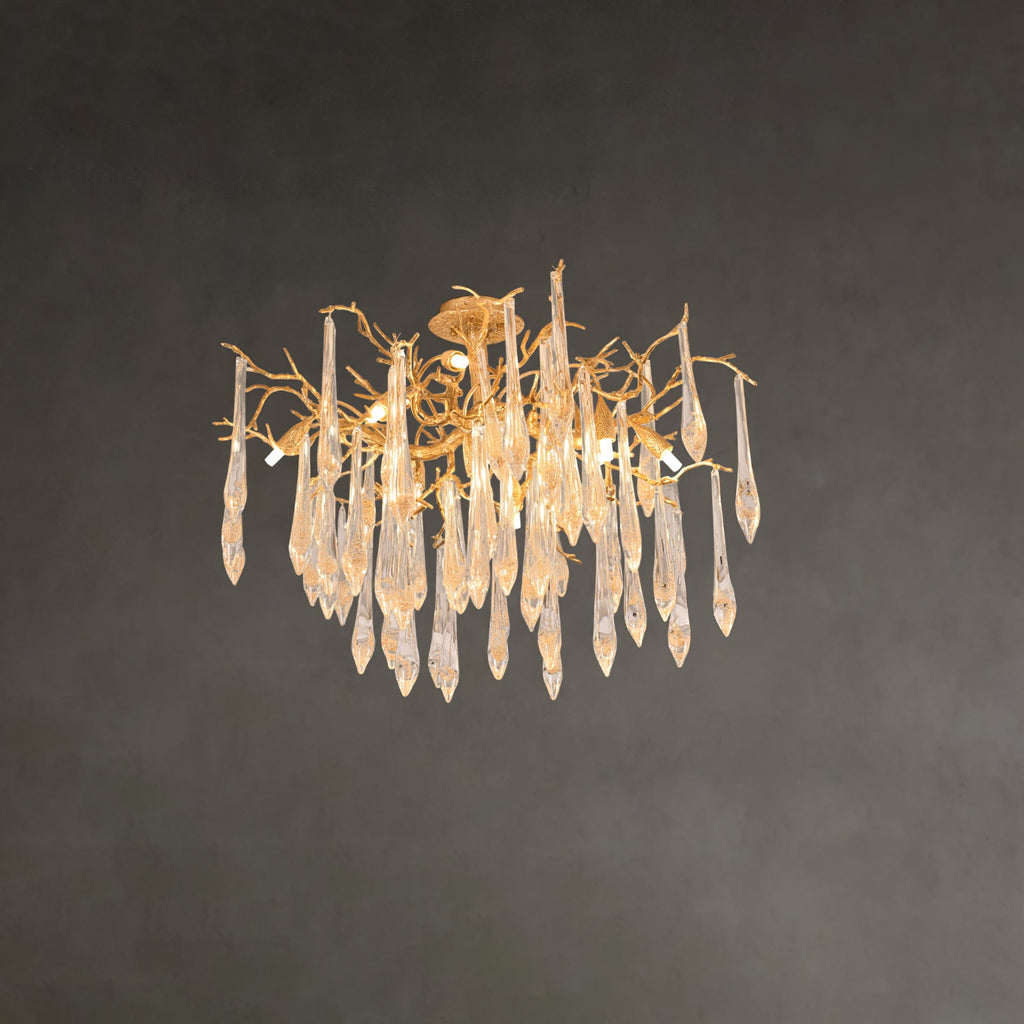CARISBROOKE CRYSTAL DROPLET CHANDELIER