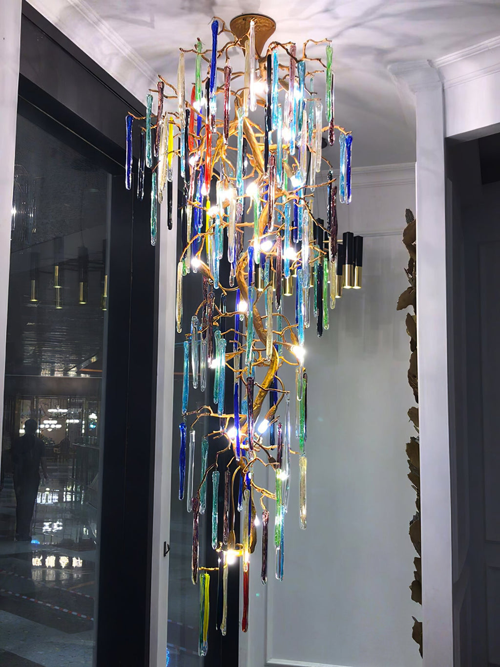 CARISBROOKE CRYSTAL DROPLET CHANDELIER