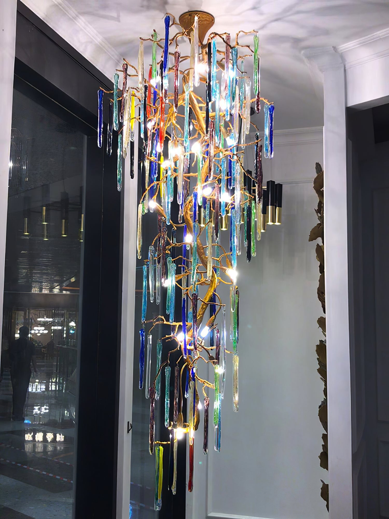 CARISBROOKE CRYSTAL DROPLET CHANDELIER