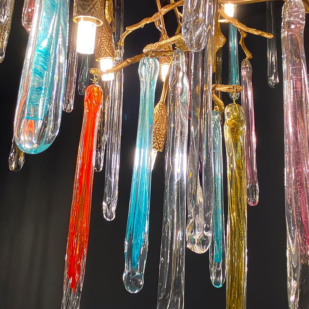 CARISBROOKE CRYSTAL DROPLET CHANDELIER