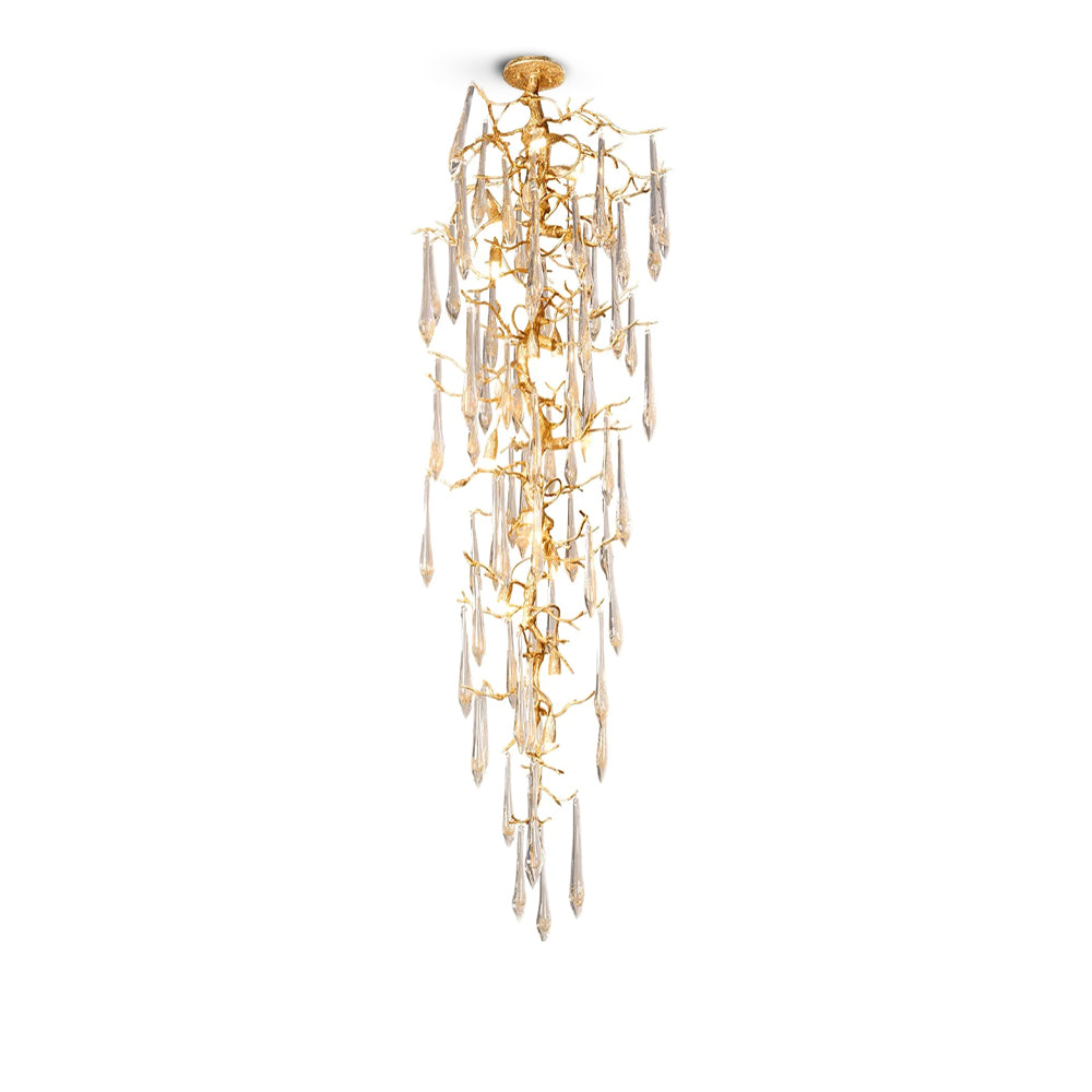 CARISBROOKE CRYSTAL DROPLET CHANDELIER