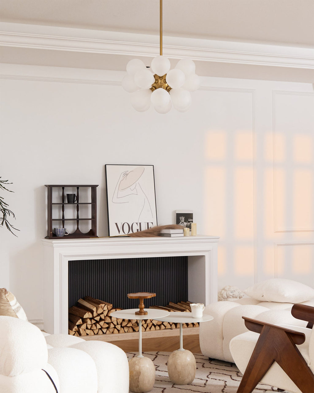 MONTGOMERY GLOBE HANGING LIGHT