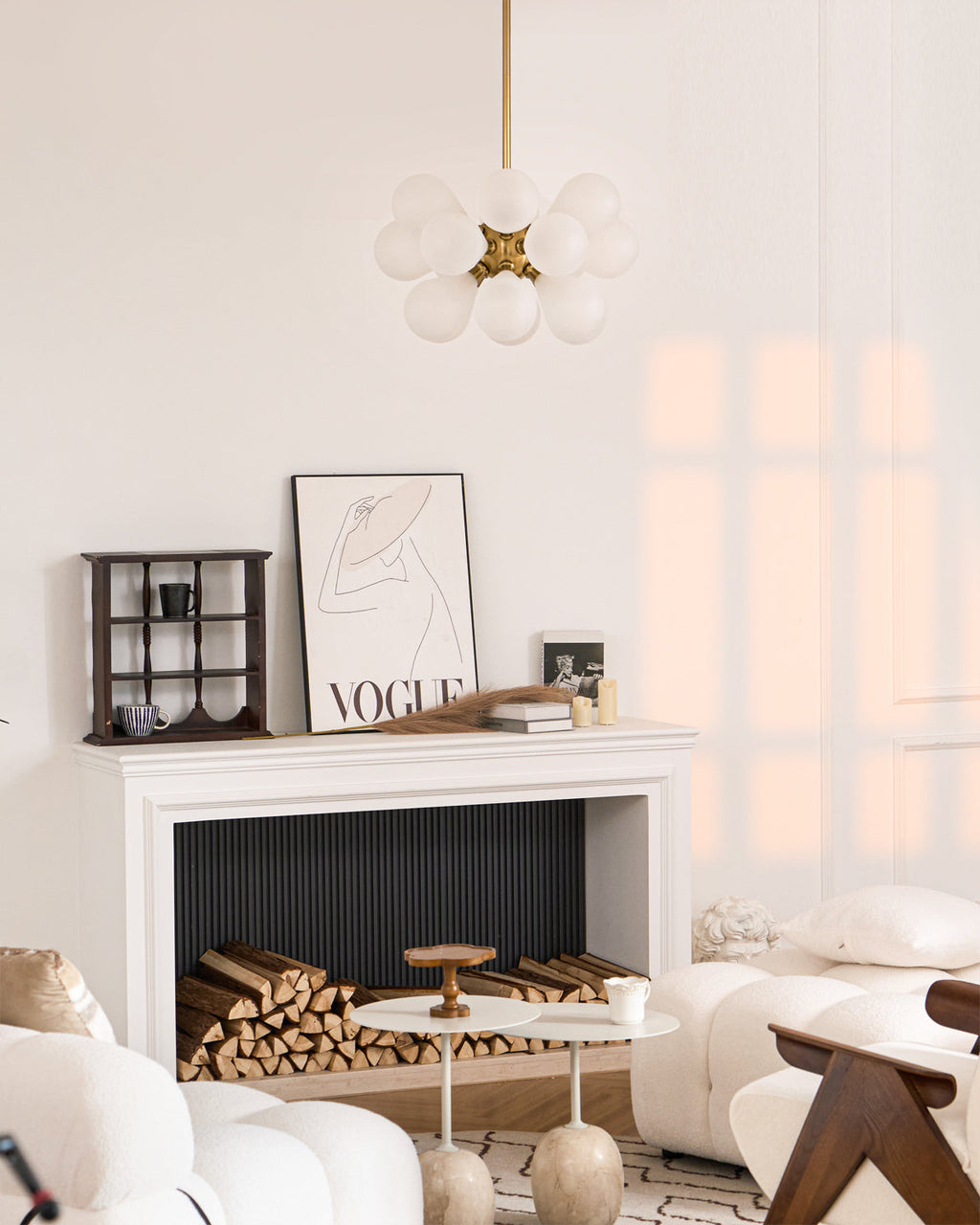 MONTGOMERY GLOBE HANGING LIGHT