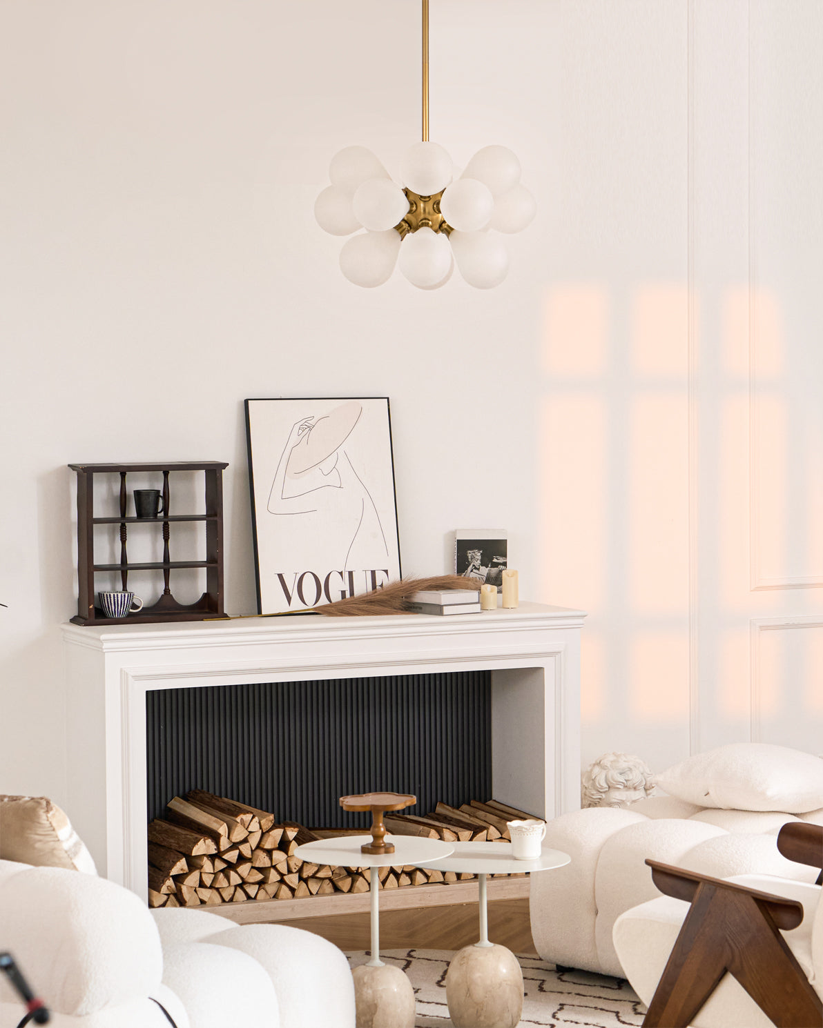 MONTGOMERY GLOBE HANGING LIGHT