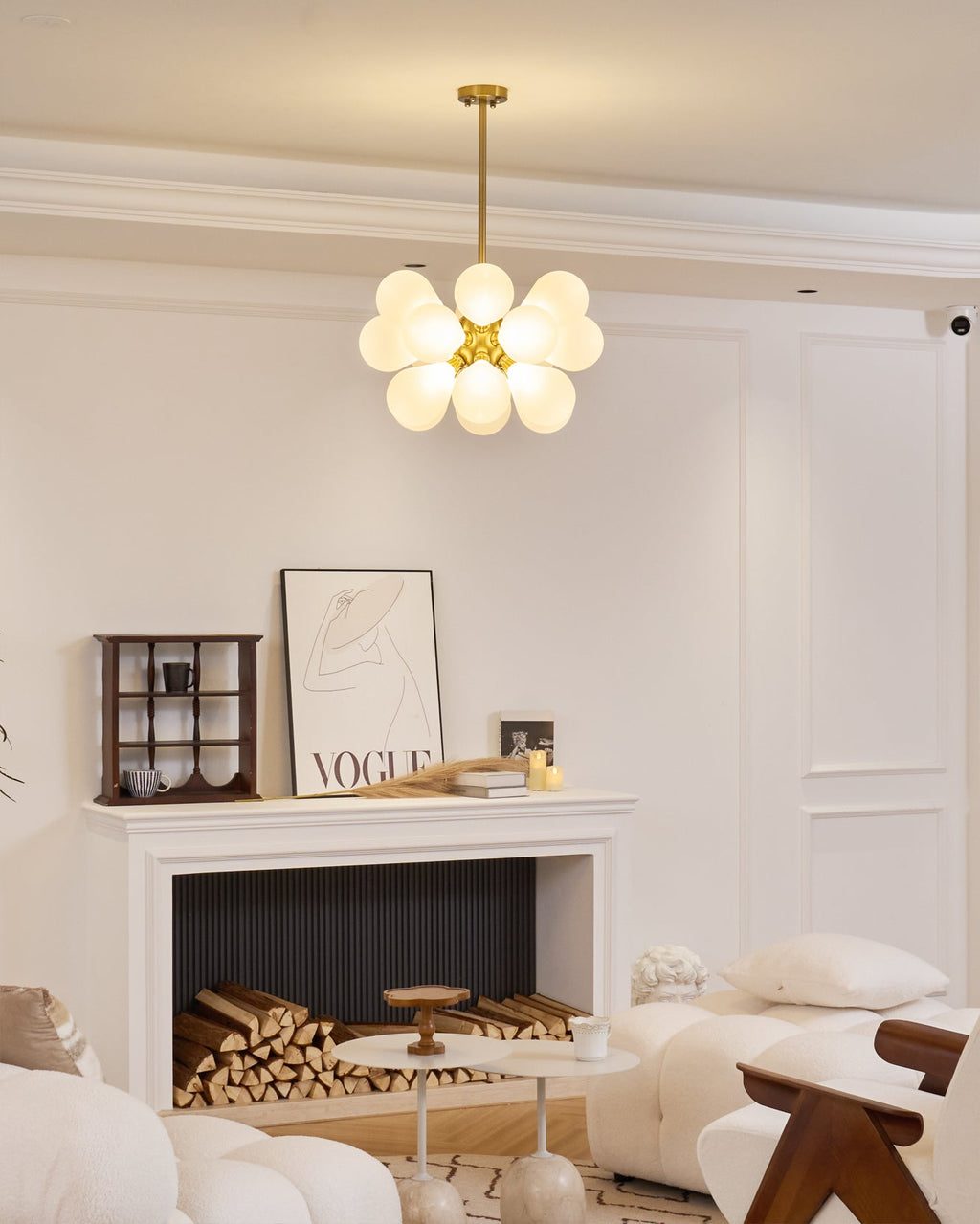 MONTGOMERY GLOBE HANGING LIGHT