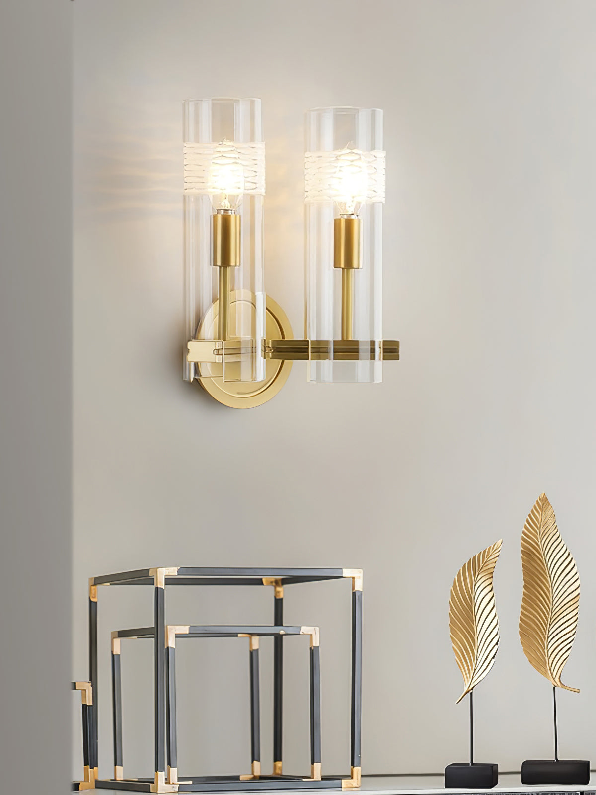 WINTHORPE CRYSTAL WALL SCONCE