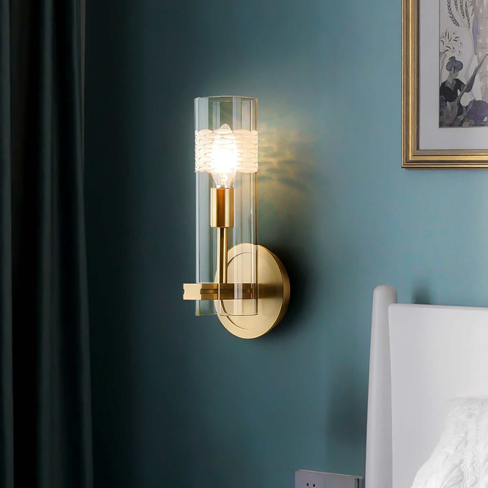 WINTHORPE CRYSTAL WALL SCONCE