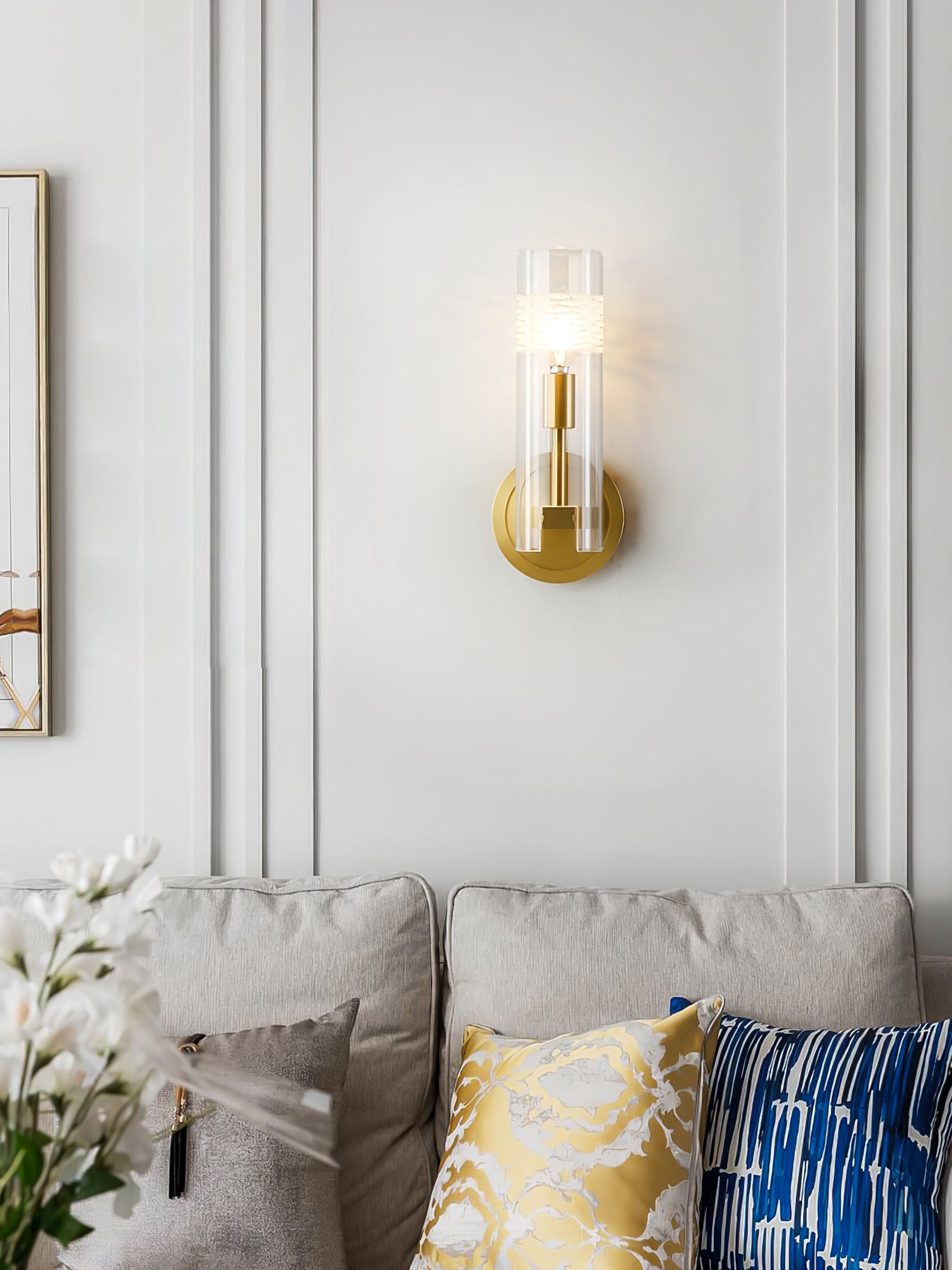 WINTHORPE CRYSTAL WALL SCONCE