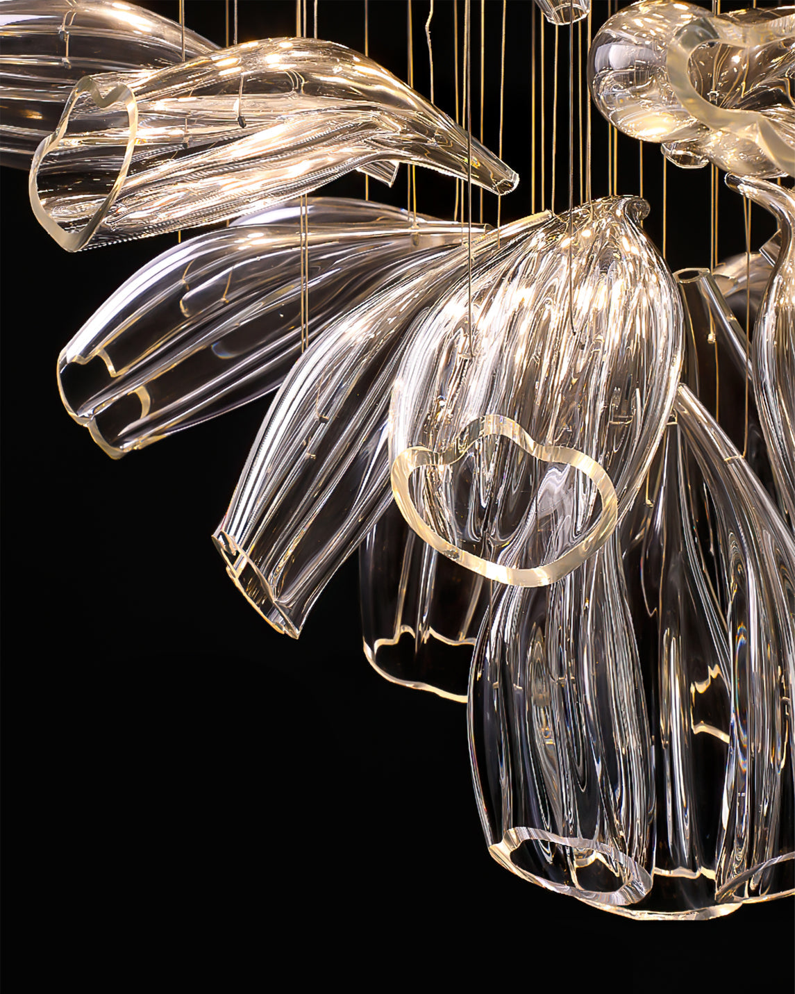 ISLA VITREOUS BLOOM CEILING LANTERN